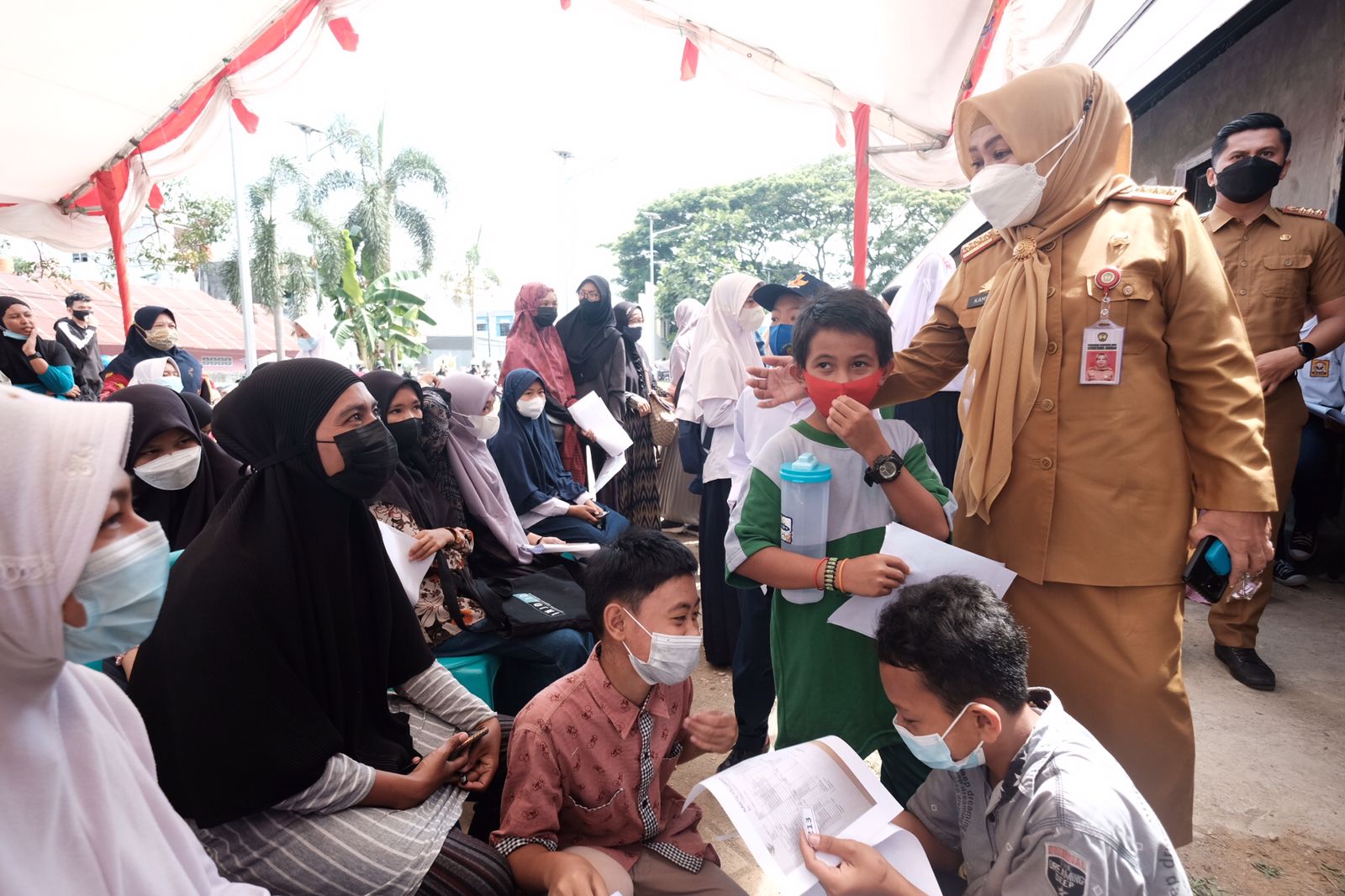 Bantu Pemerintah Percepat Vaksinasi, AMP Gowa Target 1.000 Pelajar Tervaksin